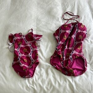 Hermoza mommy & me matching swimsuits women’s size 8 / girls 4